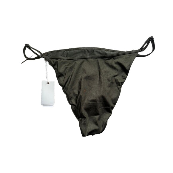 NWT Good American Dark Green Shine Perfect Fit Bottom Size 5 (2XL) - Picture 3 of 4